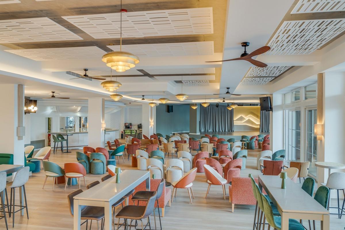 Pestana Blue Alvor Beach Dış mekan fotoğraf The dining room at the new residence halls